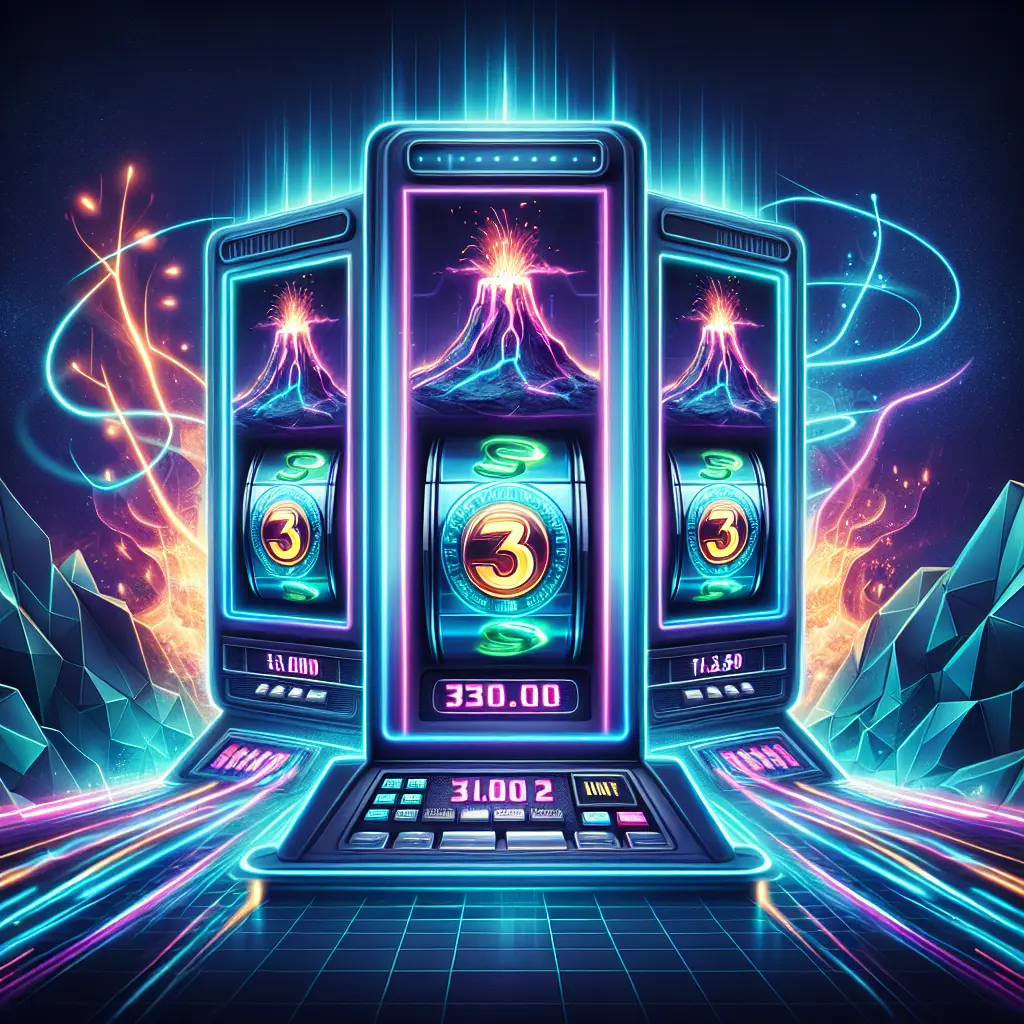 3 Coin Volcanoes slot game